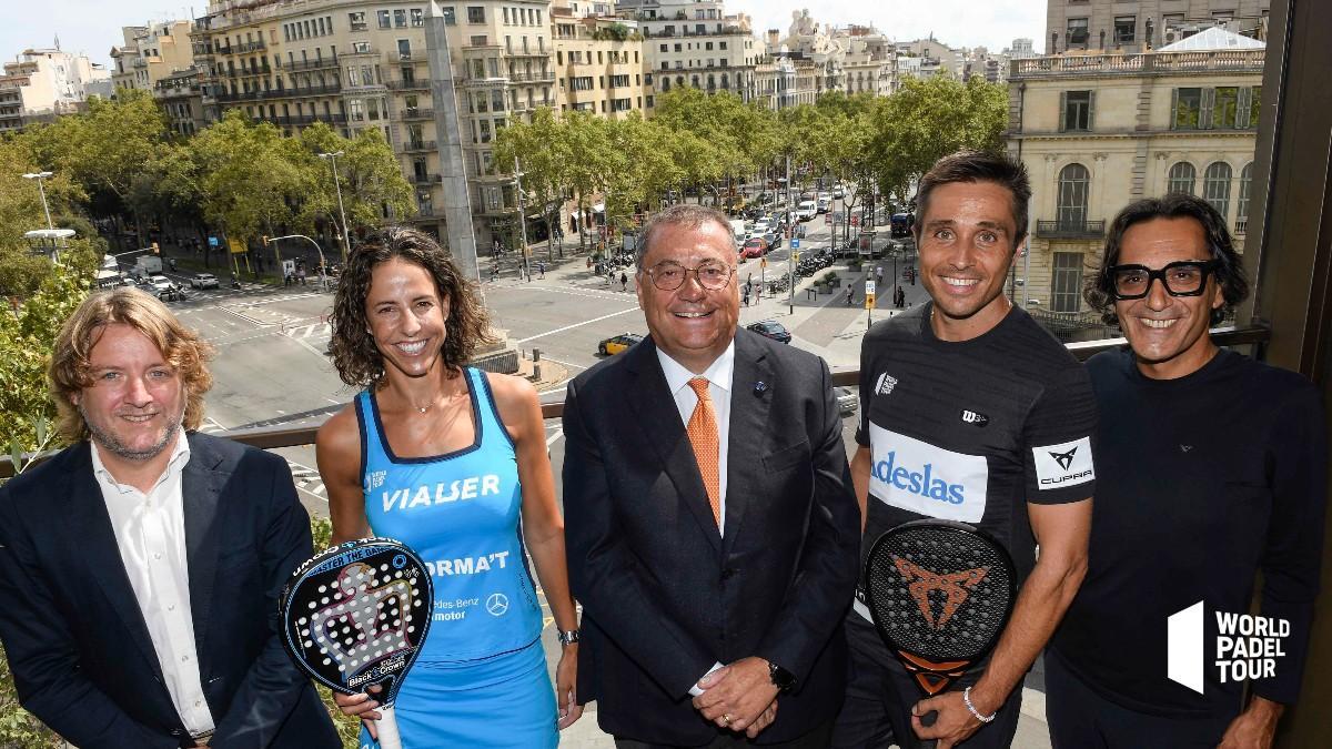 Presentado el World Padel Tour 2021 que se disputará en Barcelona