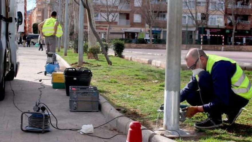 Onda pone en marcha un plan piloto para proteger las farolas