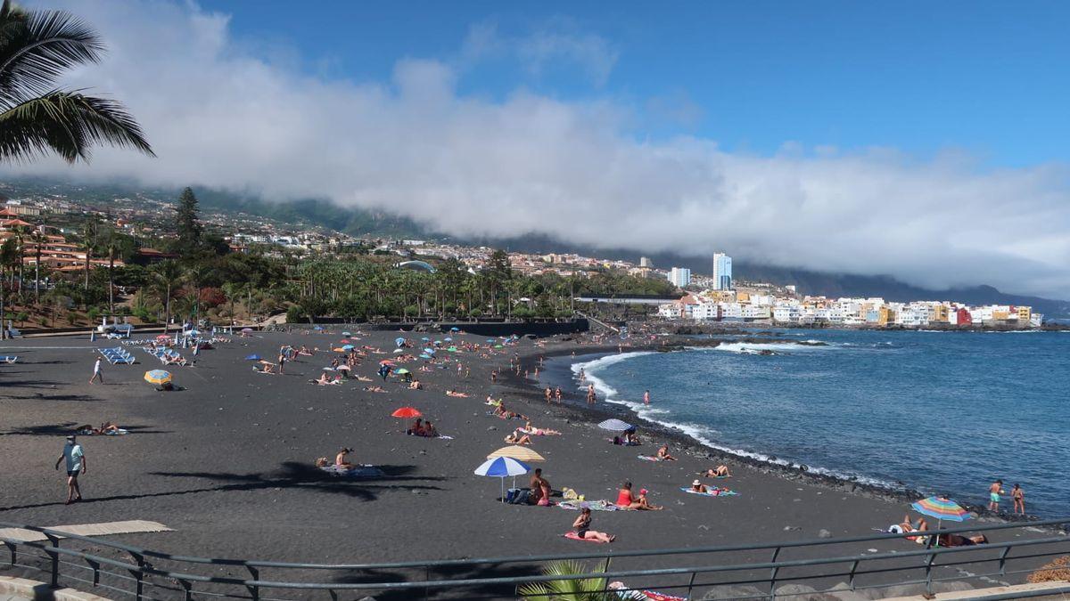 Playa Jardín en Puerto de la Cruz.