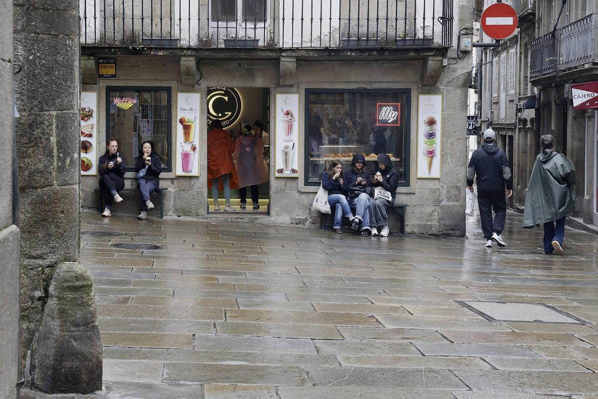 Las temperaturas seguirán siendo suaves este miércoles, por encima de las habituales para estas fechas pese a la lluvia
