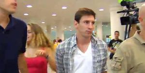 Imatges d’arxiu del futbolista Leo Messi i la seva mare, Celia Cuccitini.