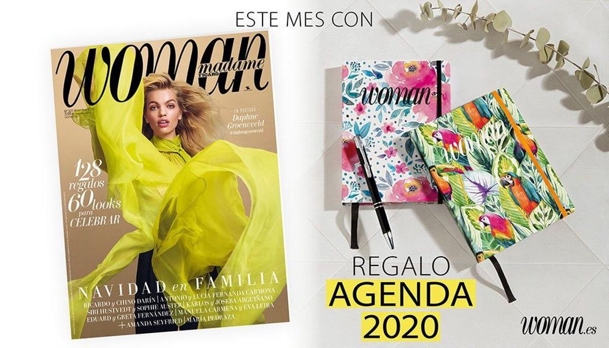 Agenda 2020 de regalo con la revista Woman Madame Figaro de diciembre