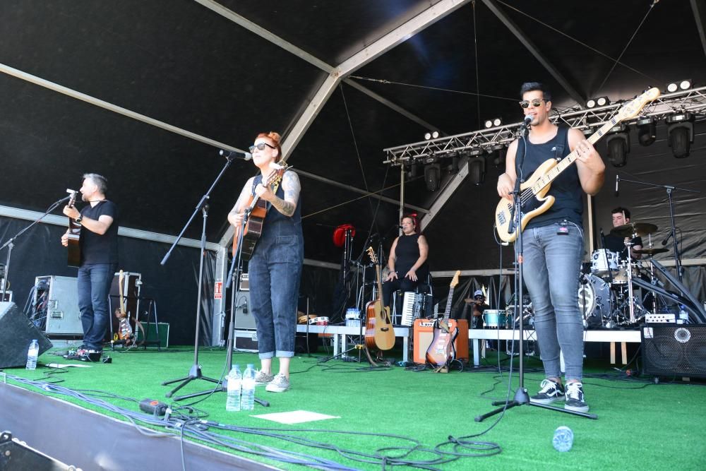 Se cierran tres intensos días que llenaron la playa de Banda de Río de música, gastronomía y disfrute del entorno natural.