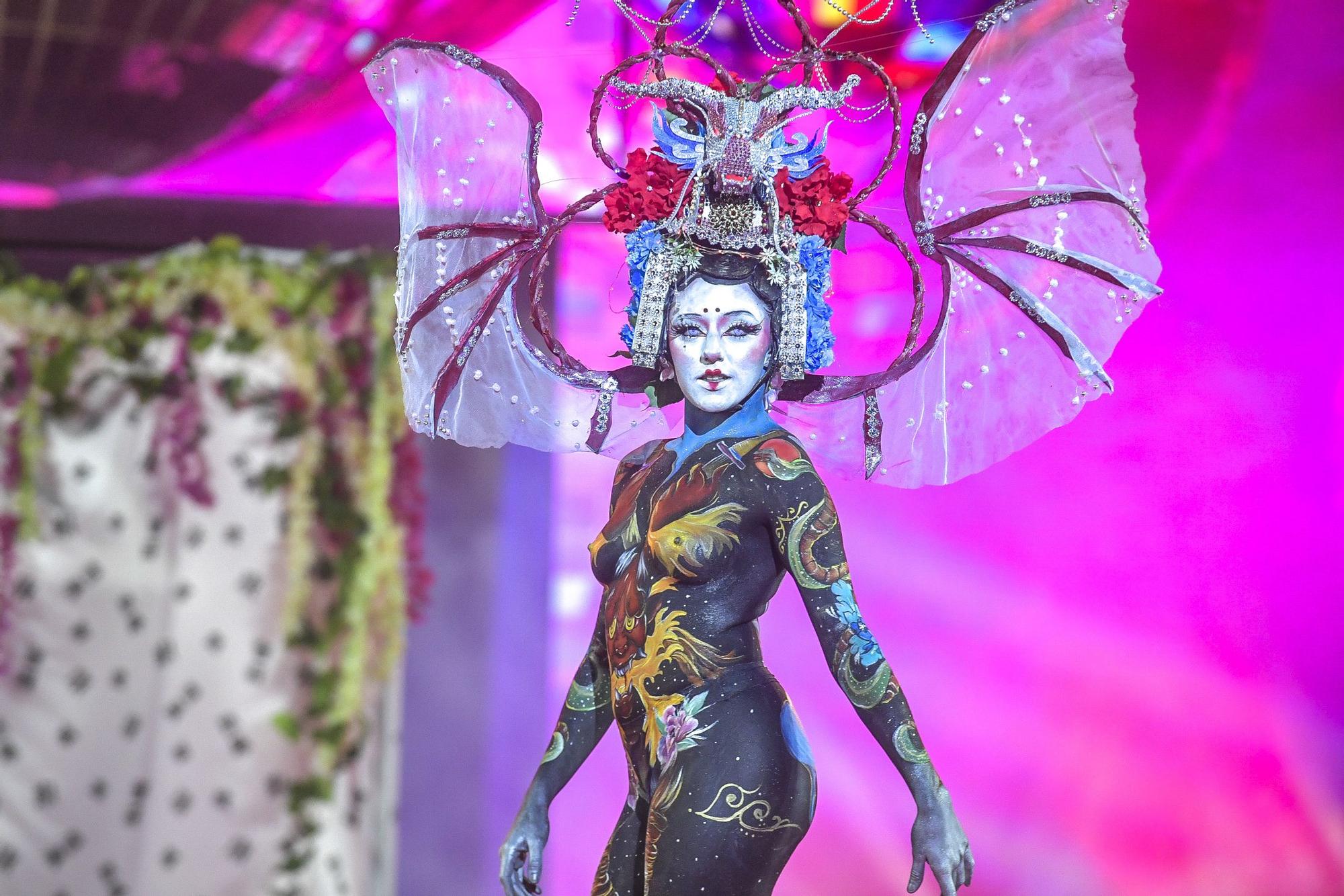 Concurso de maquillaje corporal del Carnaval de Las Palmas de Gran Canaria 2023