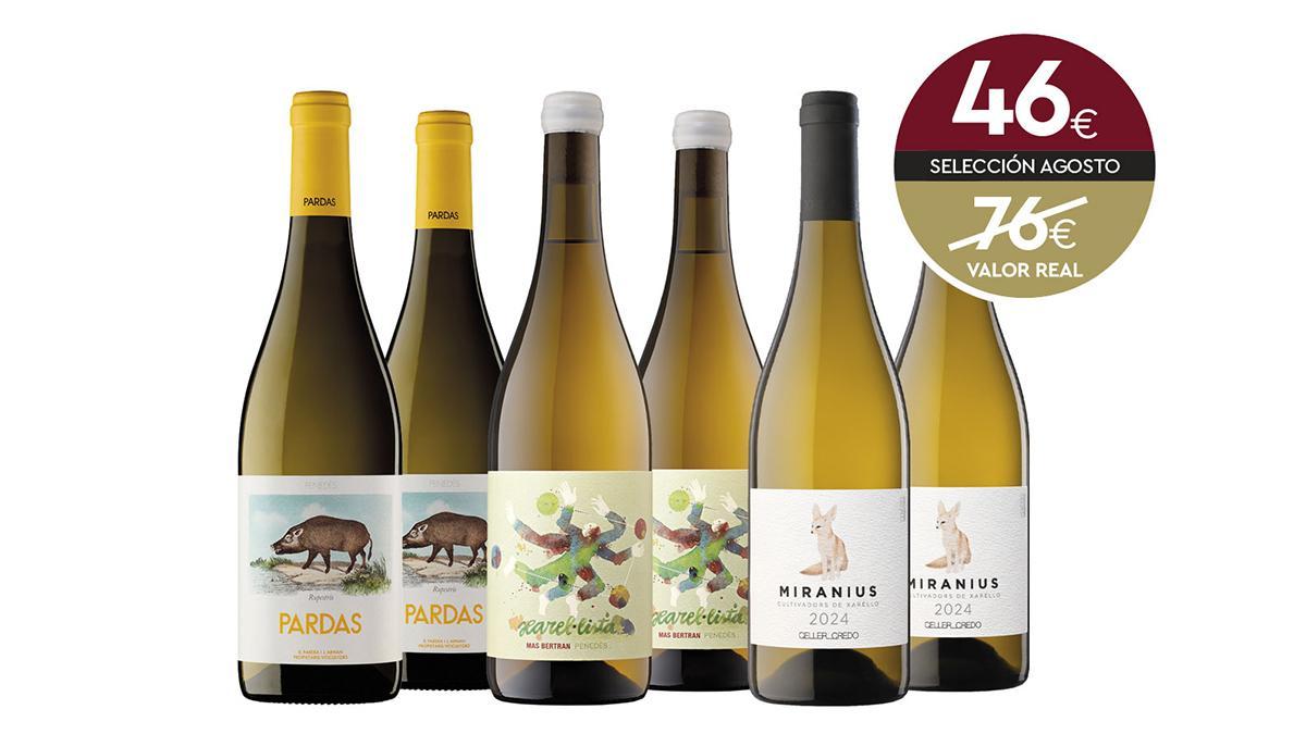 Casa Gourmet propone descubrir la diversidad de la xarel·lo con una selección de seis botellas por 46 euros, frente a un valor real estimado de 76 euros.