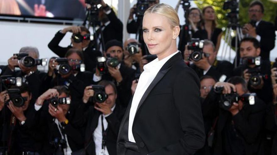 La actriz Charlize Theron.