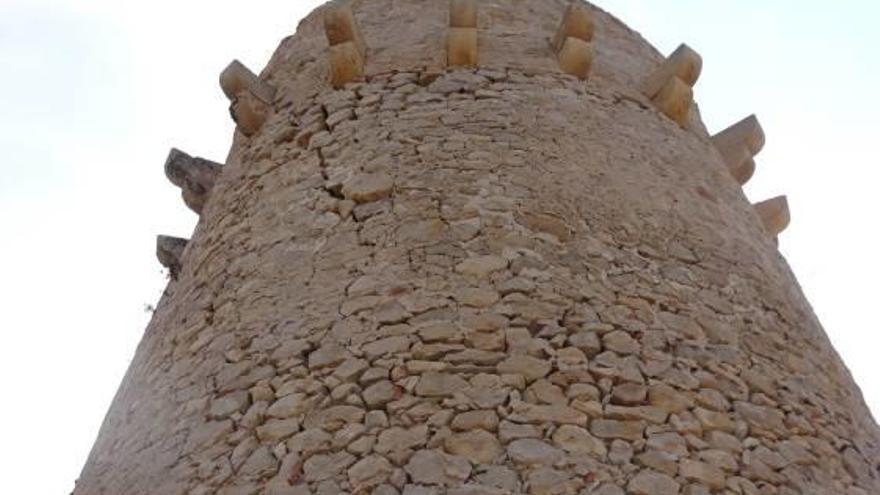 La torre del Cap d&#039;Or de Moraira.
