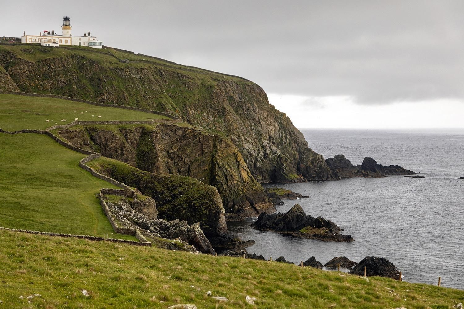 Faro de Sumburgh Head.