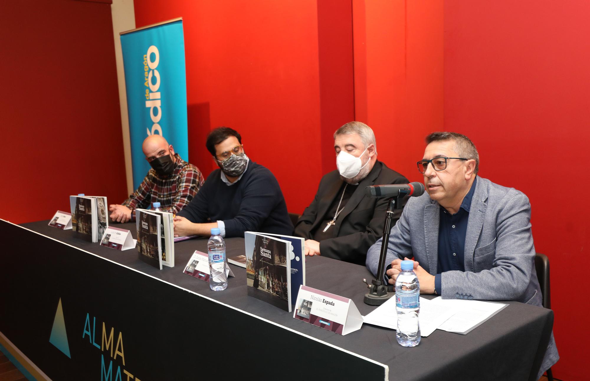 Presentación del libro 'La Semana Santa de Zaragoza. Heroica, sonora, redentora y plural'