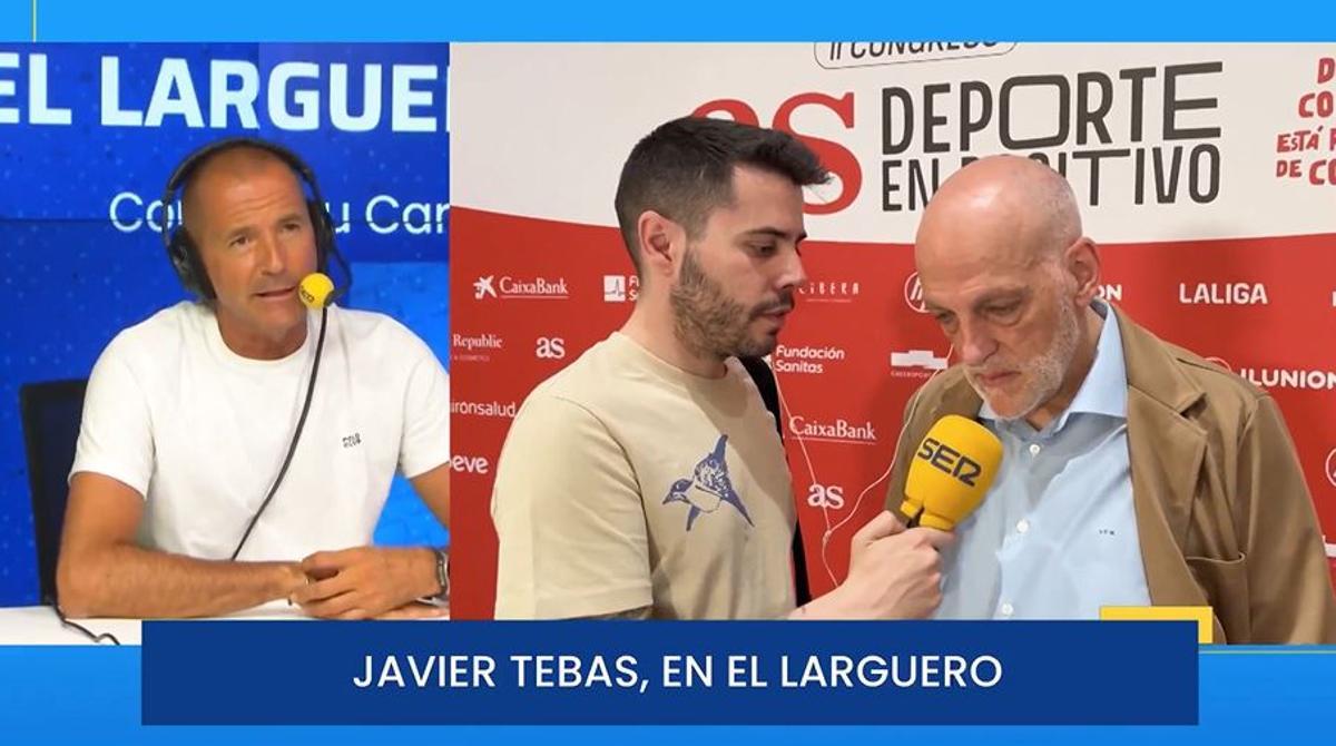 Tebas: El primer partido en el Camp Nou para el Bar?a ser al volver del parn FIFA