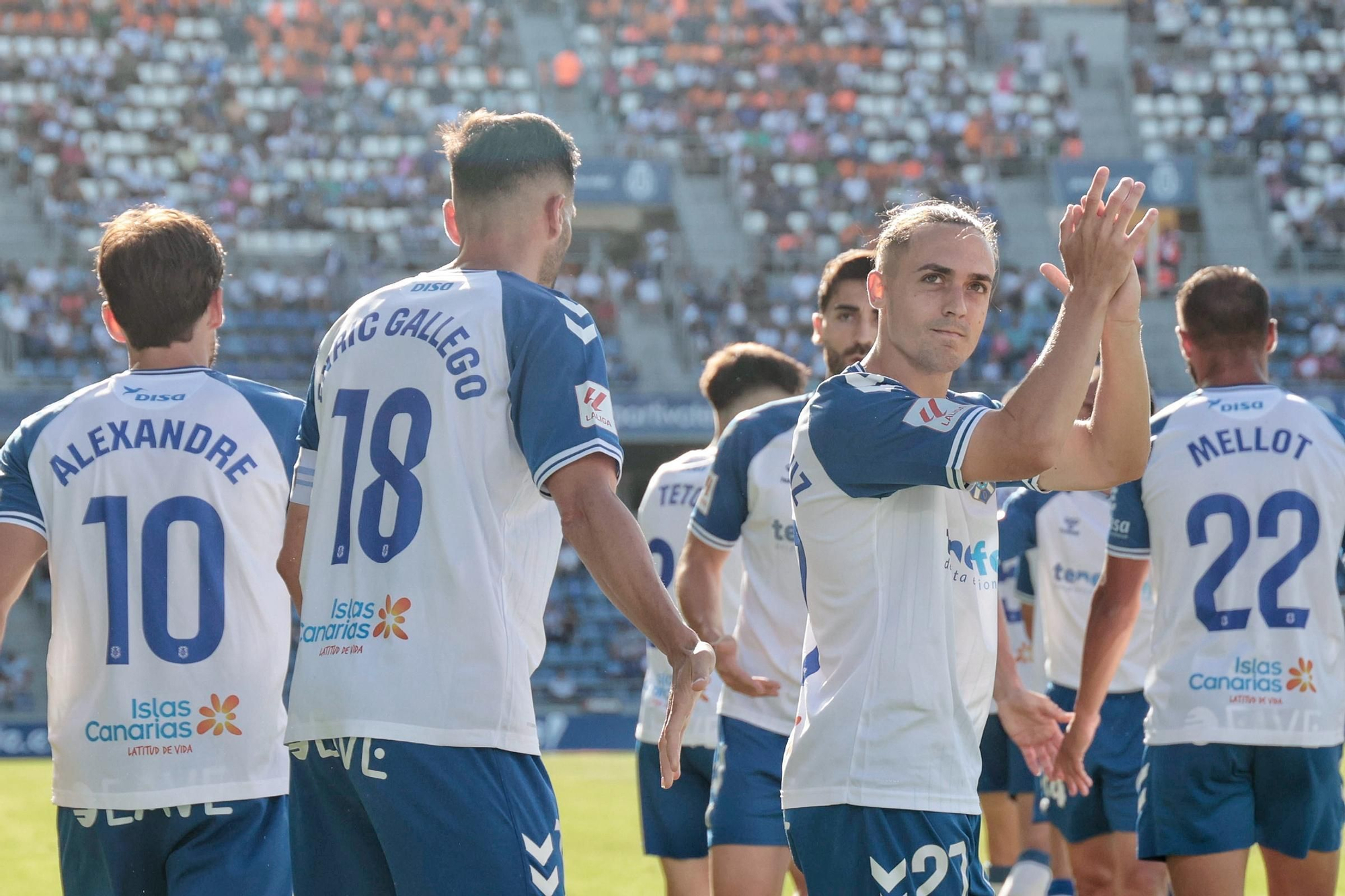 Partido de Liga CD Tenerife-Real Valladolid