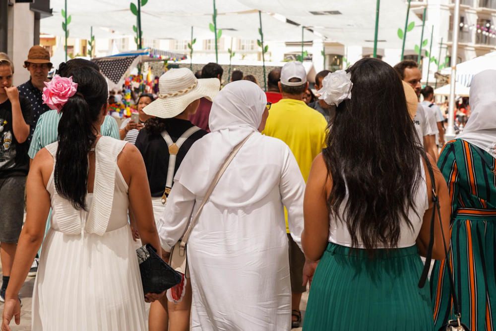 Último día de Feria en el Centro de Málaga