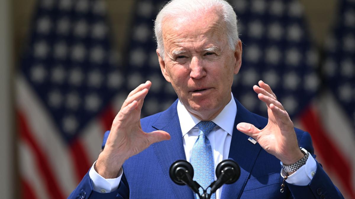 El presidente de EEUU, Joe Biden, durante su anuncio de las nuevas medidas ejecutivas para mejorar el control de las armas.