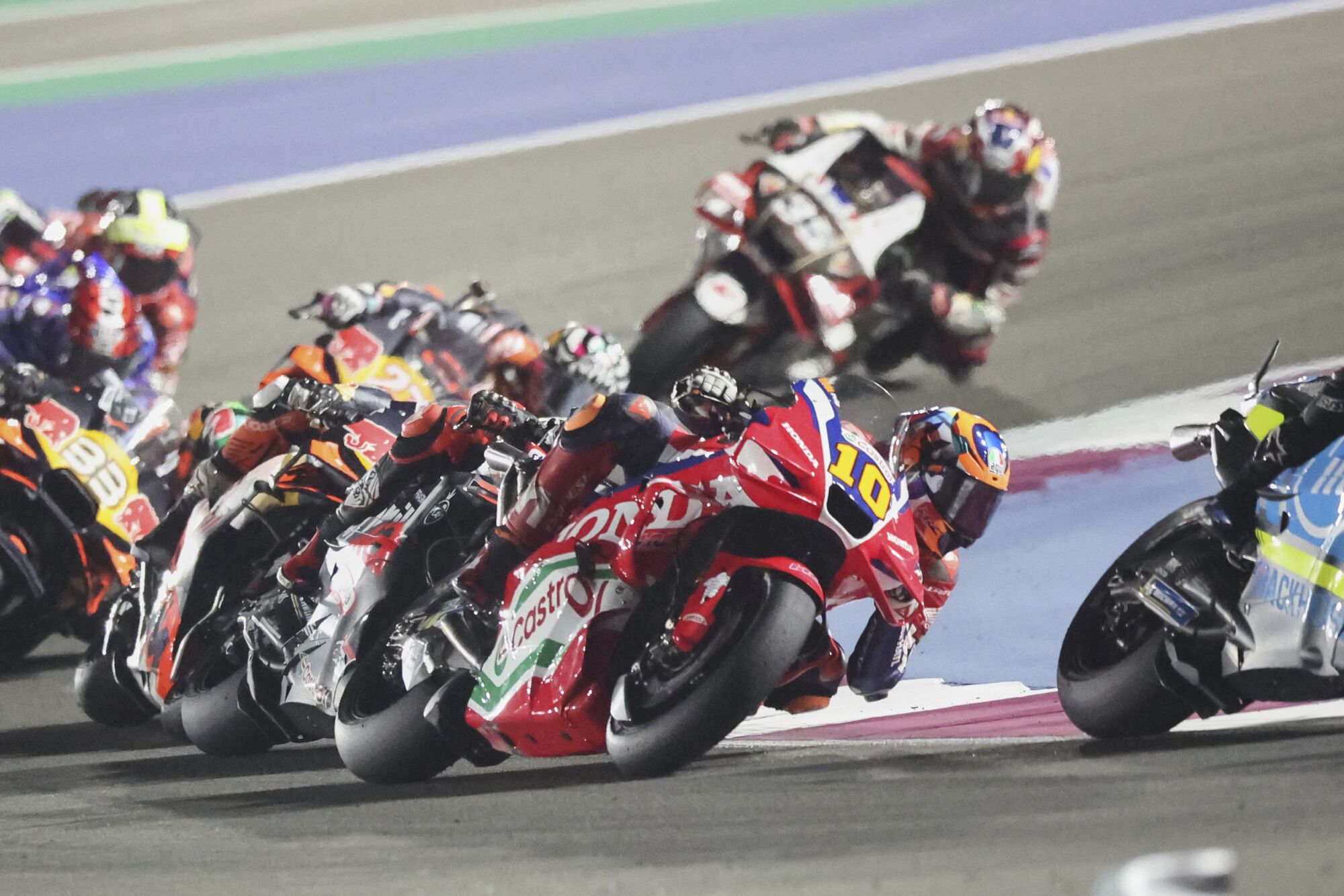 El GP de MotoGP de Catar, en imágenes.