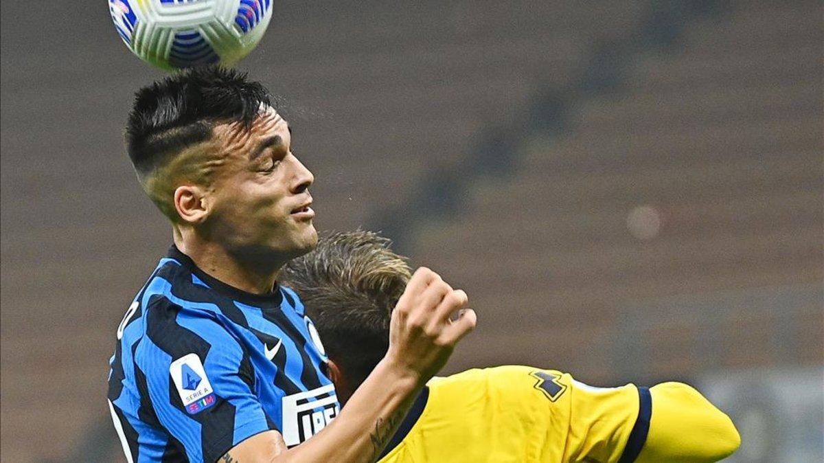 Lautaro Martinez sigue negado de cara al gol