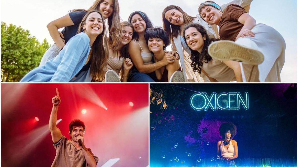 Algunes de les propostes musicals que ompliran l'agenda de la Festa Major de Manresa 2026