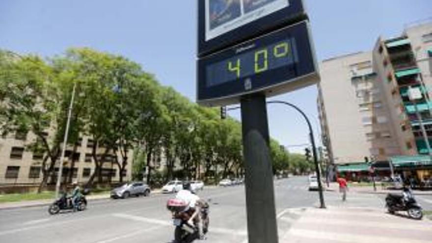 Murcia alcanzará los 39 grados el sábado