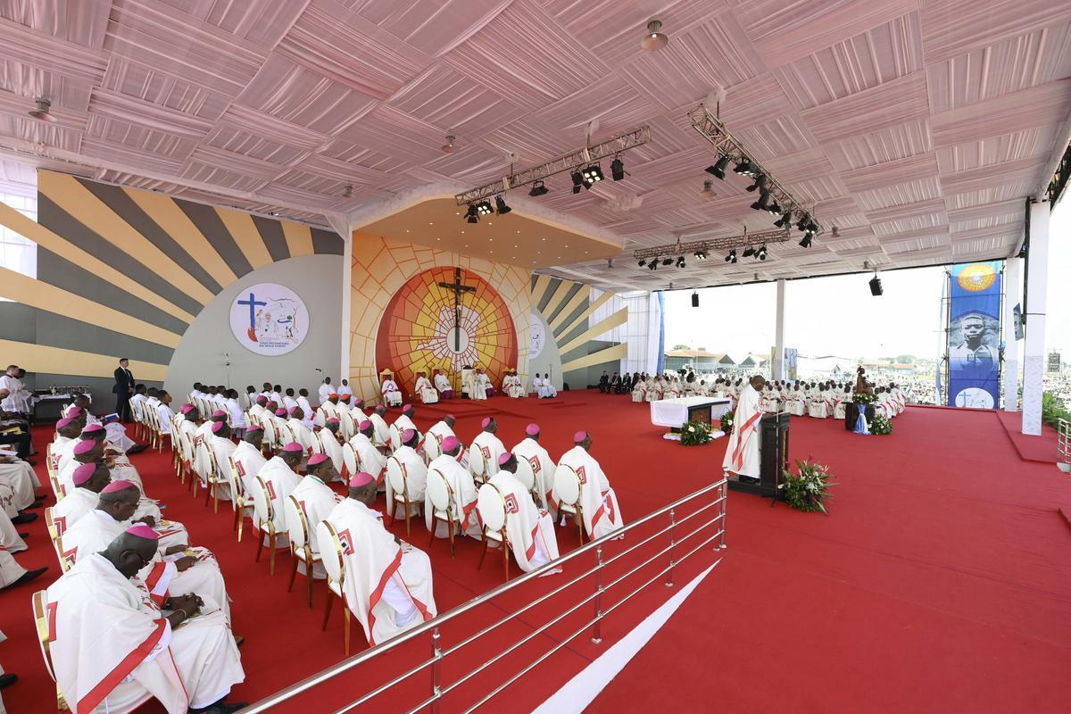 Más de un millón de personas asistieron a la misa del papa Francisco en el Congo