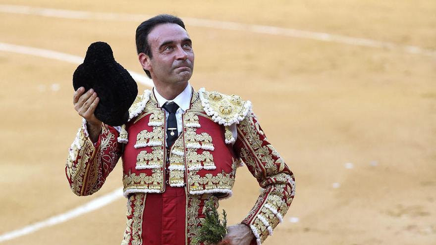 Enrique Ponce, querido por la afición malagueña.