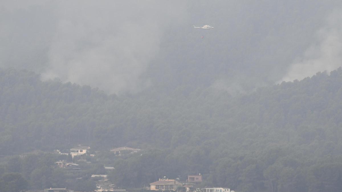 Vista general de Onda, uno de los municipios afectados por el incendio declarado el pasado sábado.
