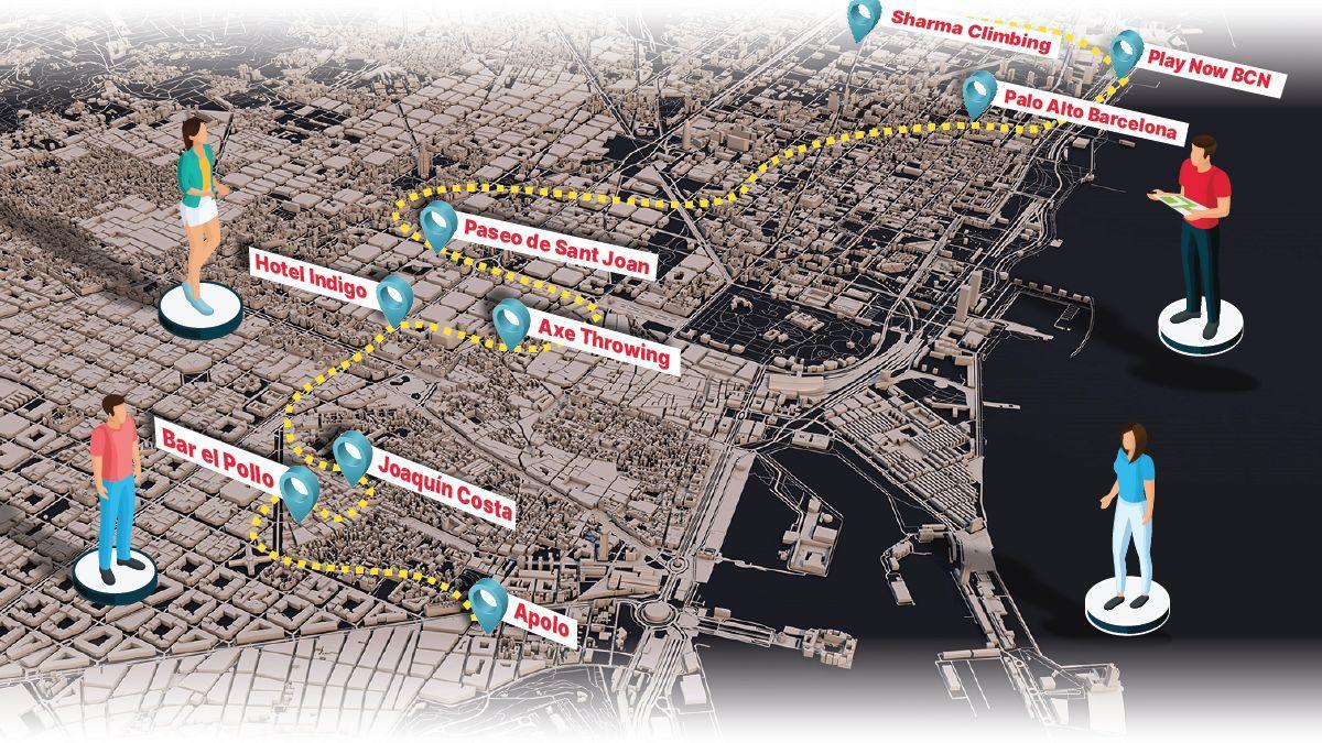 Ruta per trobar un amor d’estiu ‘last minute’ a Barcelona | MAPA