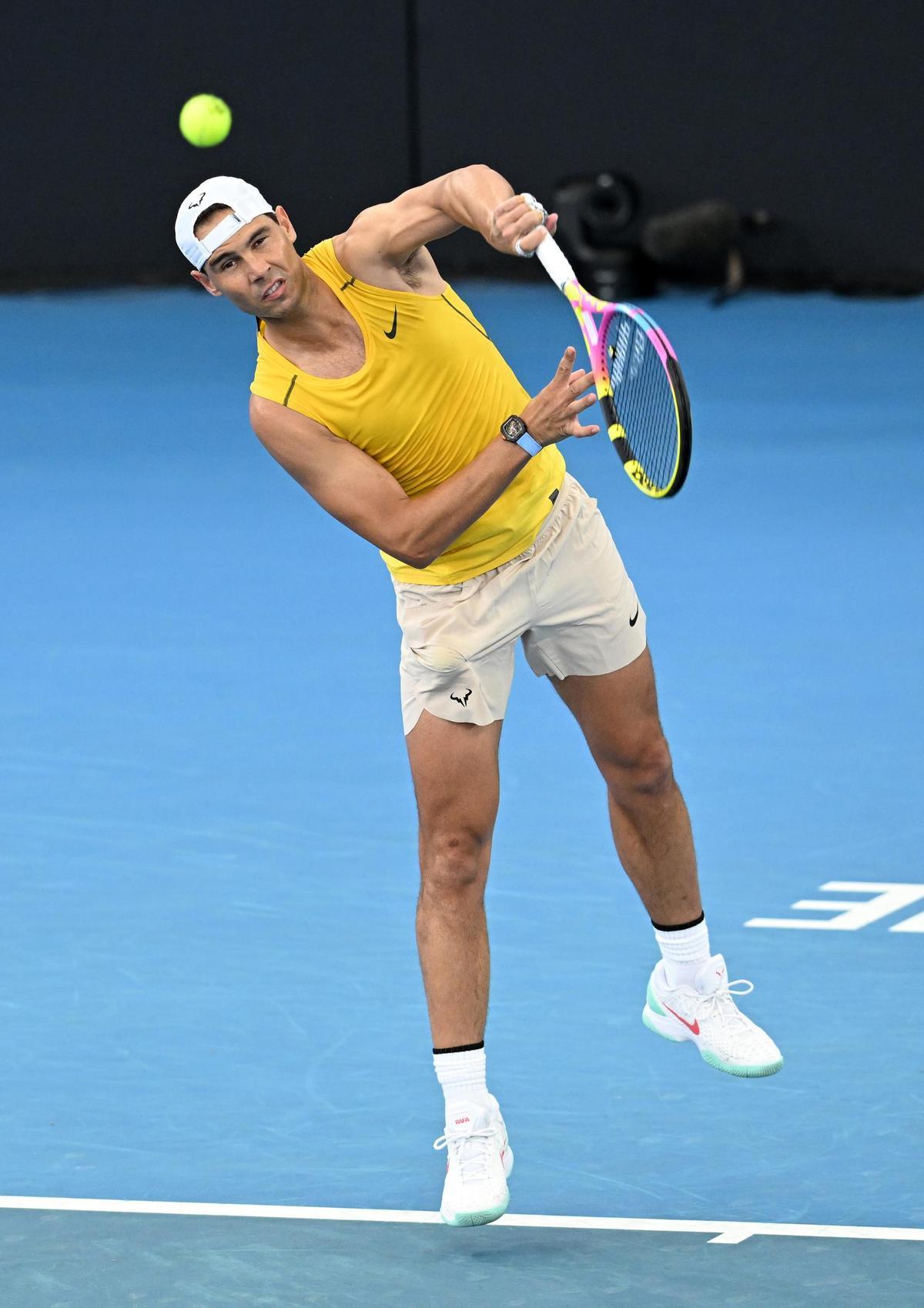 Las entrañables fotos de Mery Perelló y su pequeño hijo Rafa en Australia, apoyando a Rafa Nadal