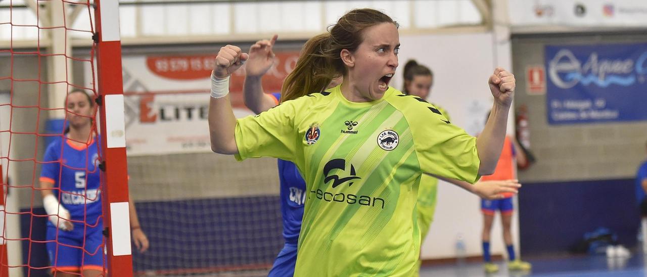 Las jugadoras del Bisontes quieren seguir celebrando goles y triunfos este fin de semana... y de paso, el título de liga.