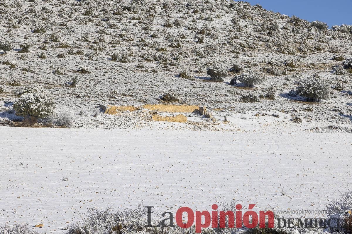 Descubre dónde queda acumulación de nieve en la Región de Murcia