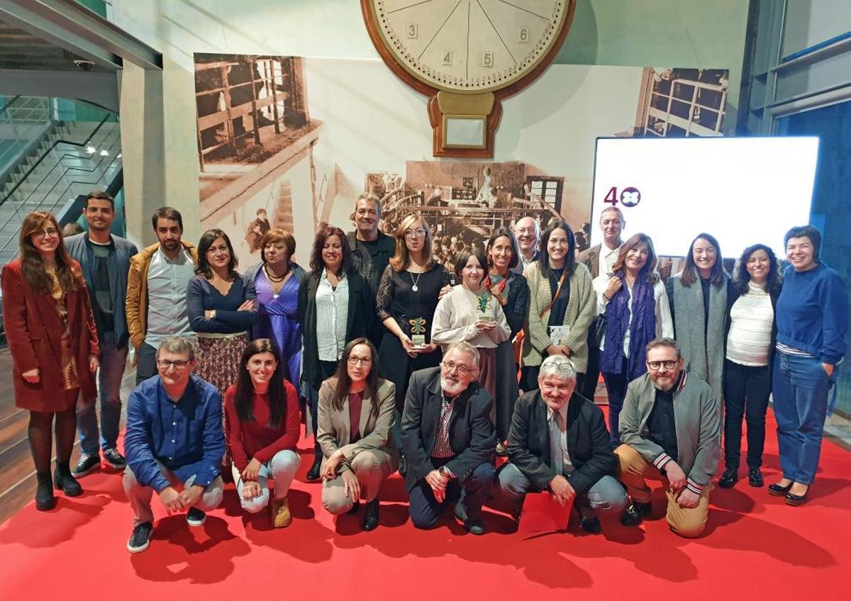 Entrega dos premios Xerais en Vigo.