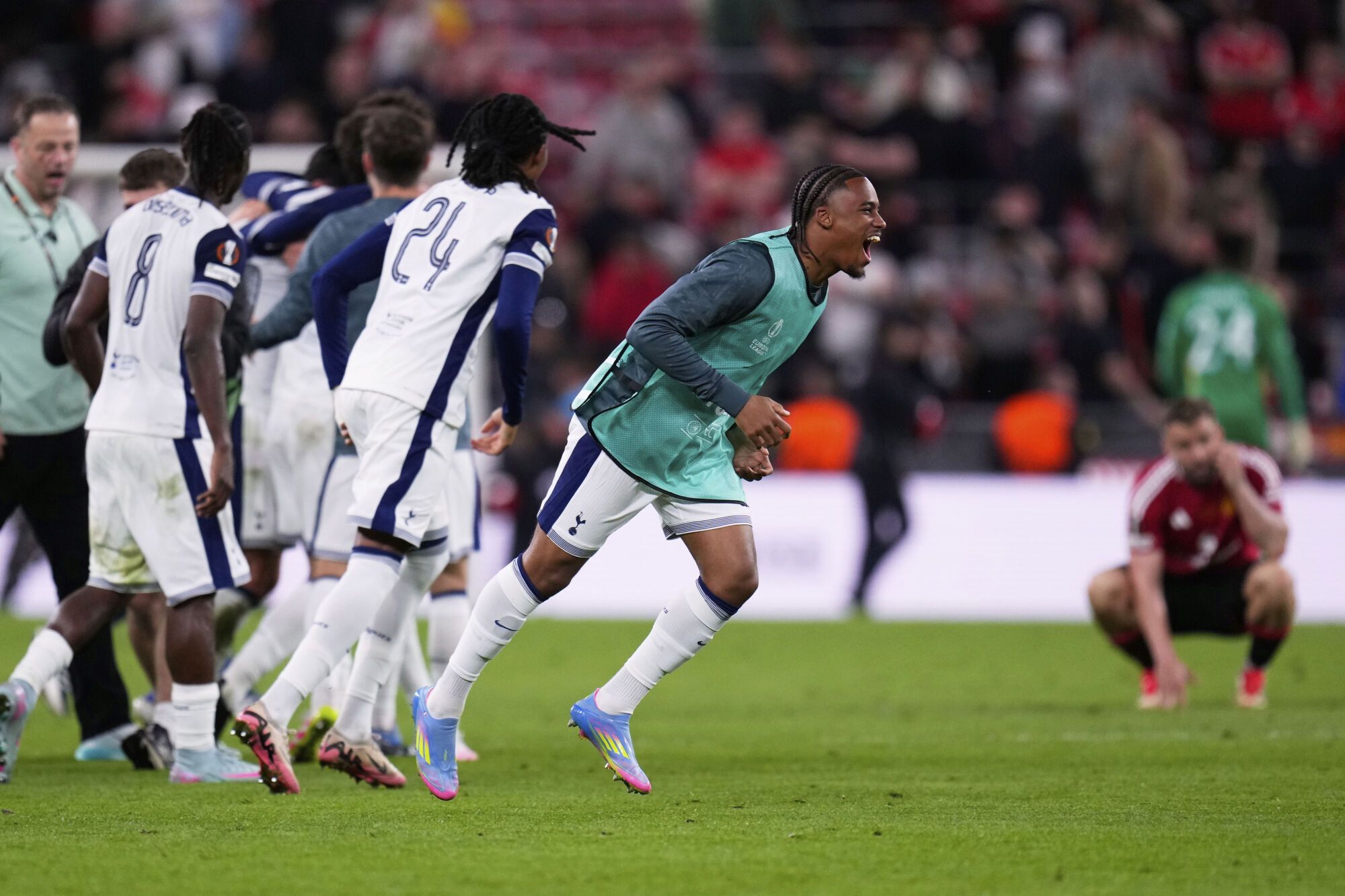 Final de la Europa League: Tottenham Hotspur - Manchester United.