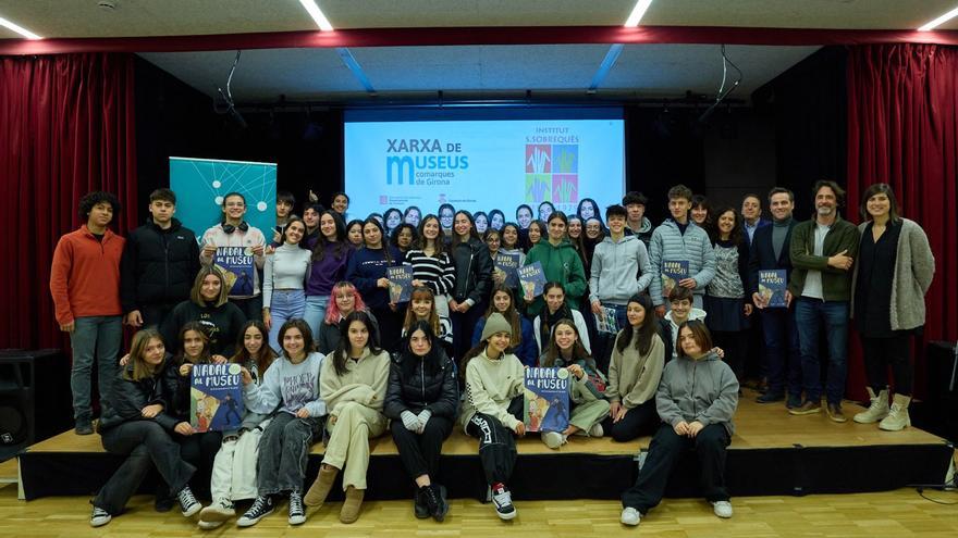 Alumnes de l’institut Santiago Sobrequés de Girona dissenyen la novena campanya Nadal al Museu