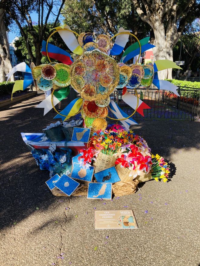 Cruces escolares participantes en el certamen del 3 de mayo en Santa Cruz