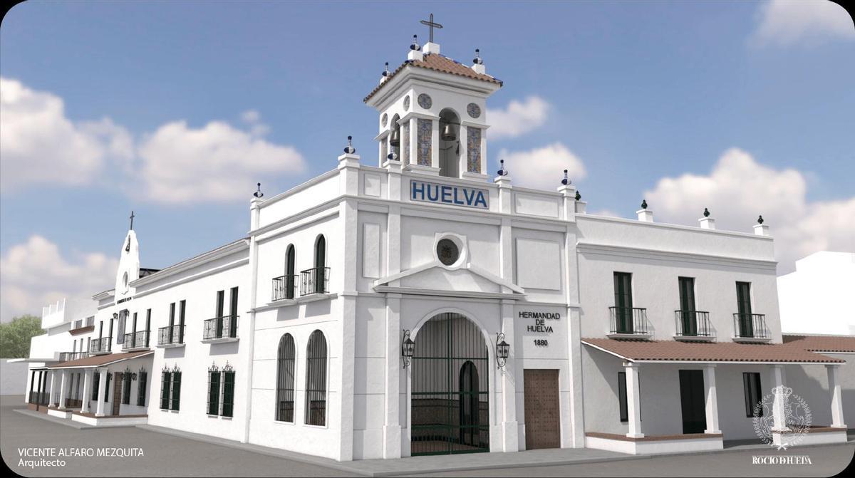 Proyecto de obra de la Casa Hermandad de Huelva en El Rocío.