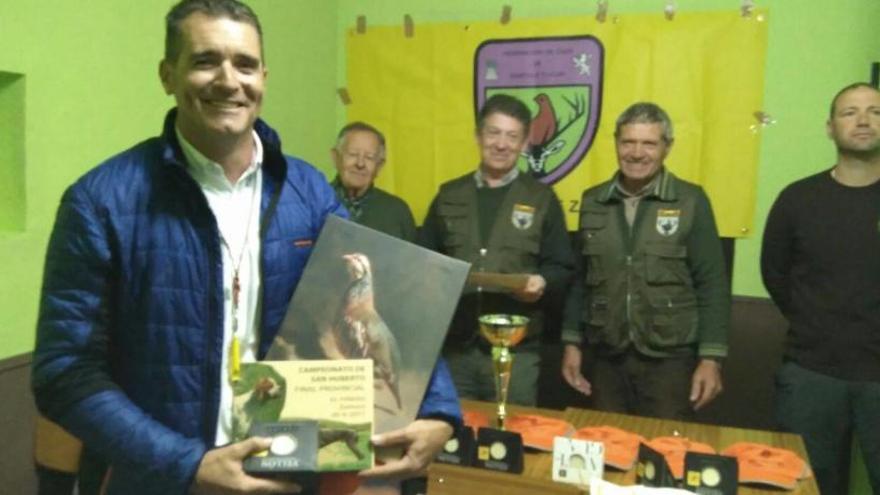 Jesús Barroso, campeón provincial de San Huberto