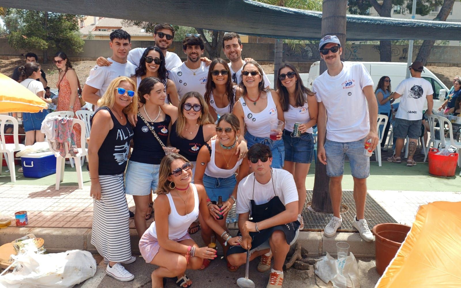 Las imágenes del primer concurso de paellas entre peñas de Benicàssim