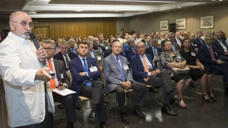 Encuentro empresarial celebrado ayer en Castelló.