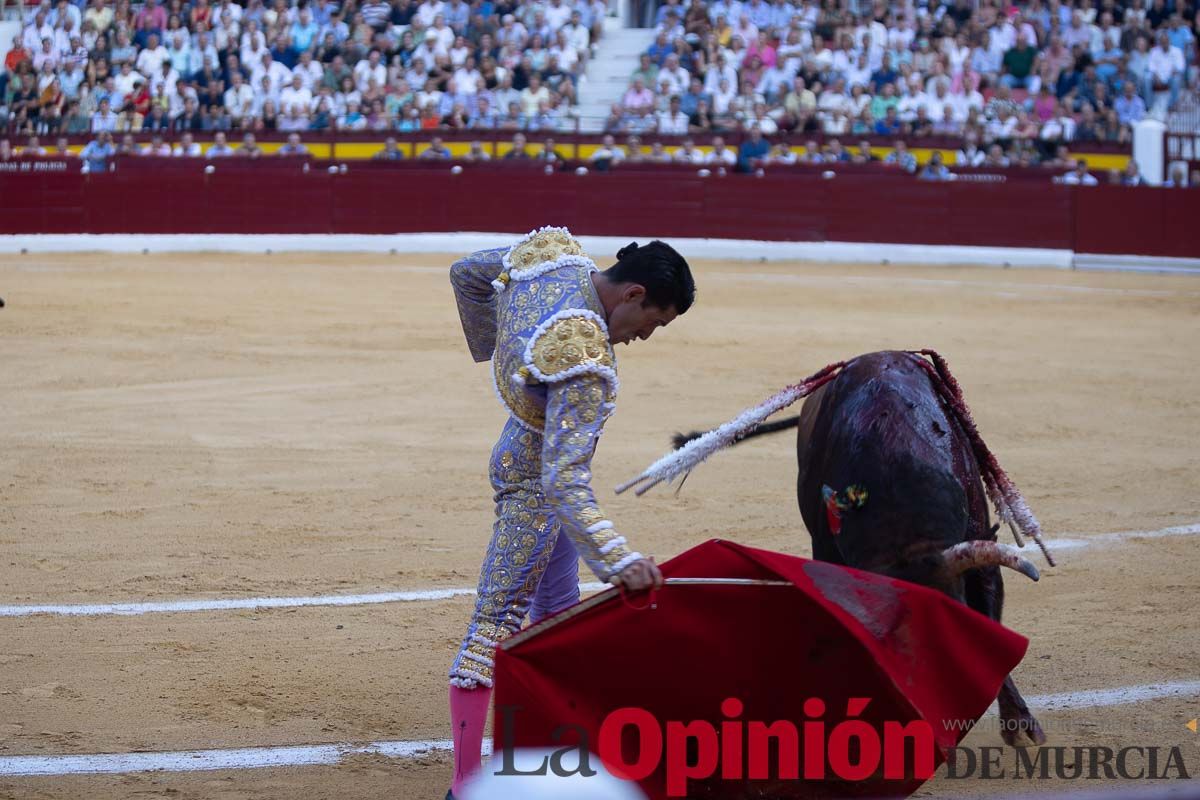 Segunda corrida de la Feria Taurina de Murcia (Castella, Manzanares y Talavante)