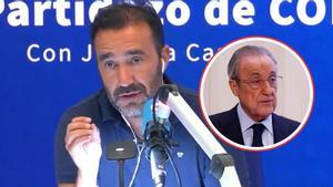 Juanma Castaño critica la actitud de Florentino Pérez en el caso Negreira.