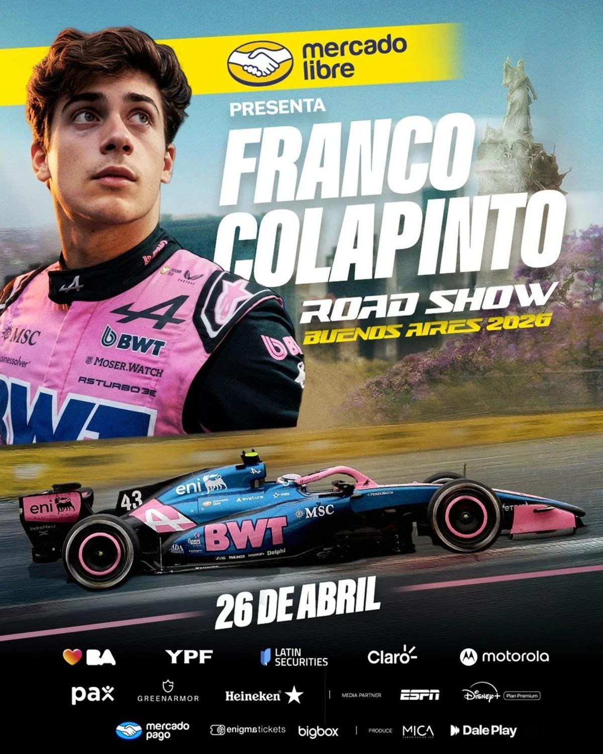 Cartel promocional del evento