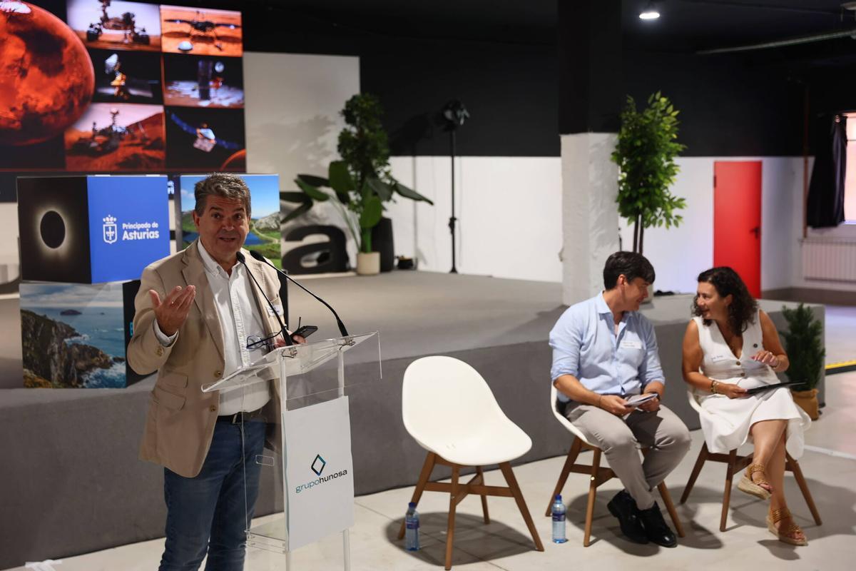 EN IMÁGENES: Visita de expertos internacionales del espacio al Pozo Sotón