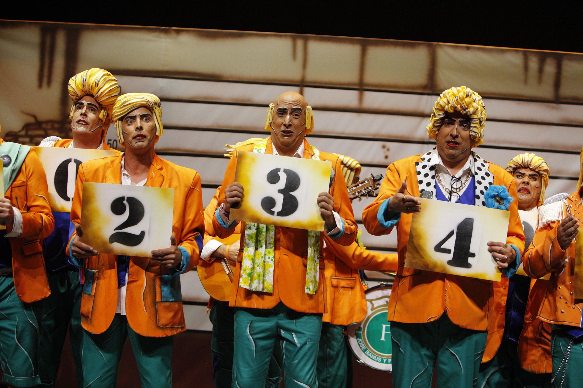 Murga 'Tu cara me suena'. Tercera preliminar del Concurso del Carnaval de Málaga 2025