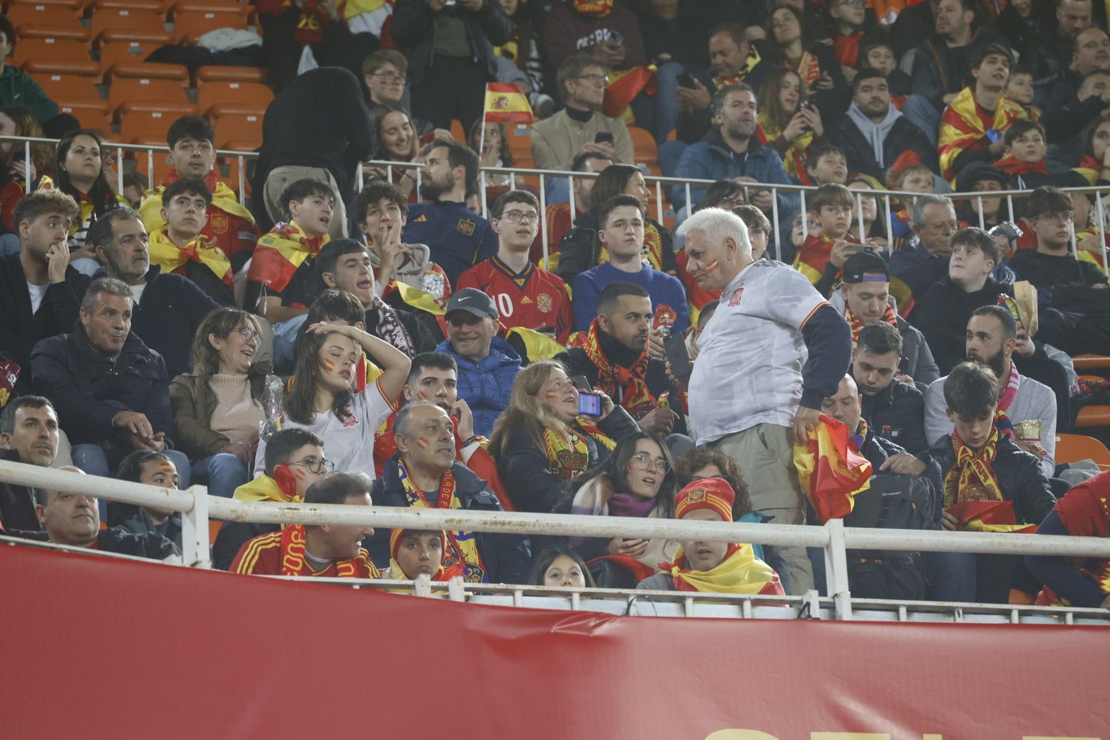 España - Países Bajos: Búscate en la grada de Mestalla