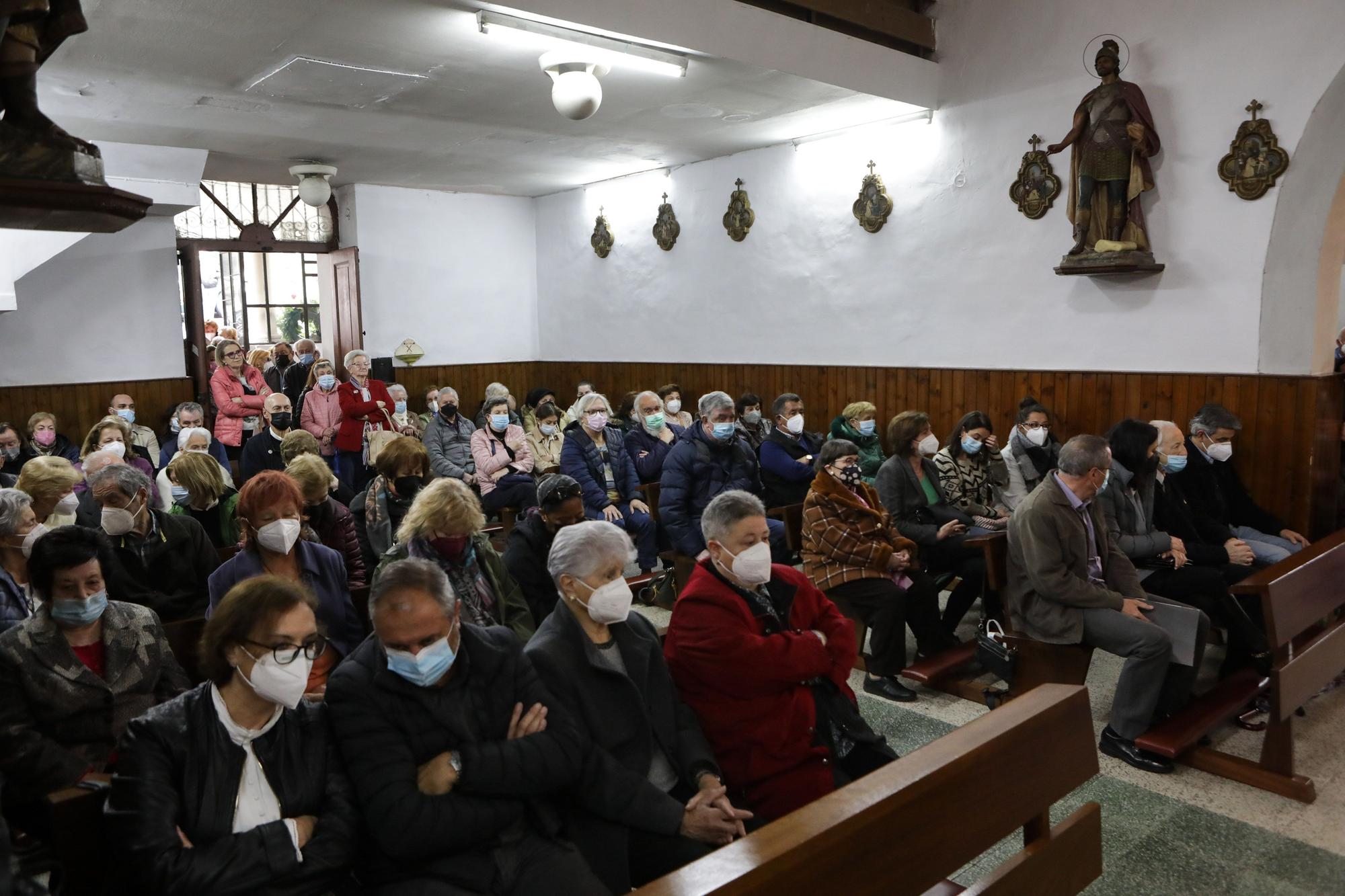 EN IMÁGENES: Así fue el funeral del párroco José Luis Montero