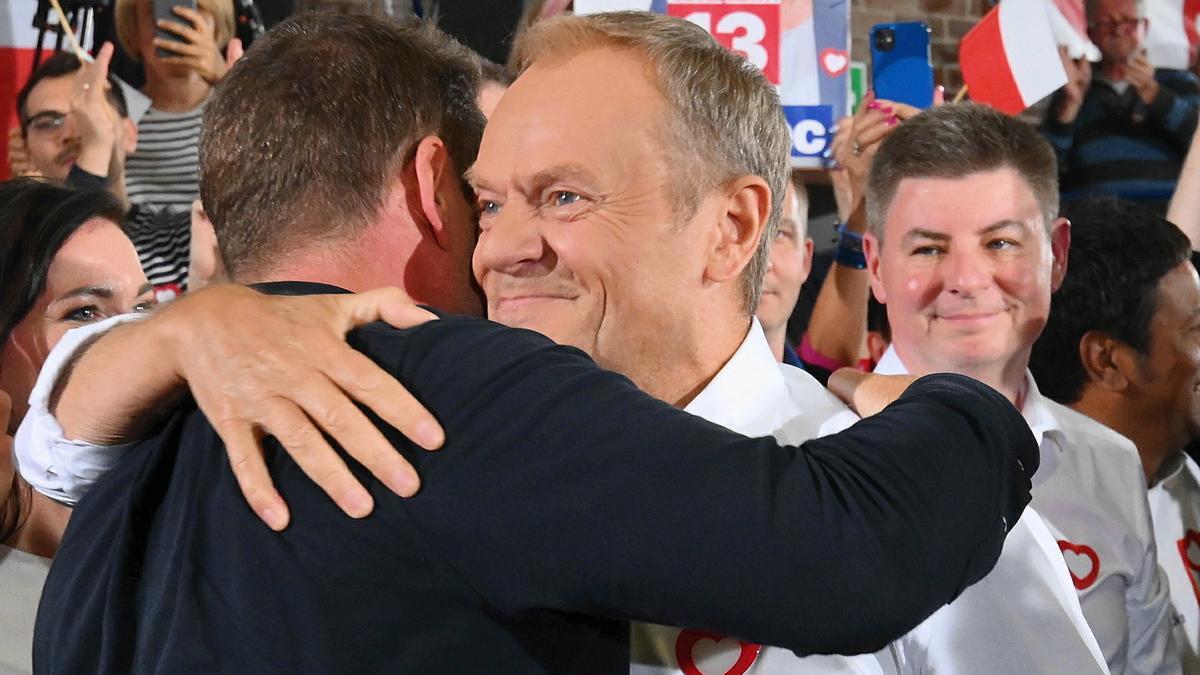El europeísta Donald Tusk podría formar gobierno tras los resultados electorales en Polonia.
