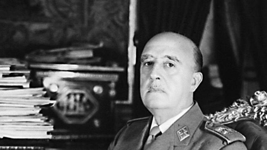 Francisco Franco, en una foto de los años 60