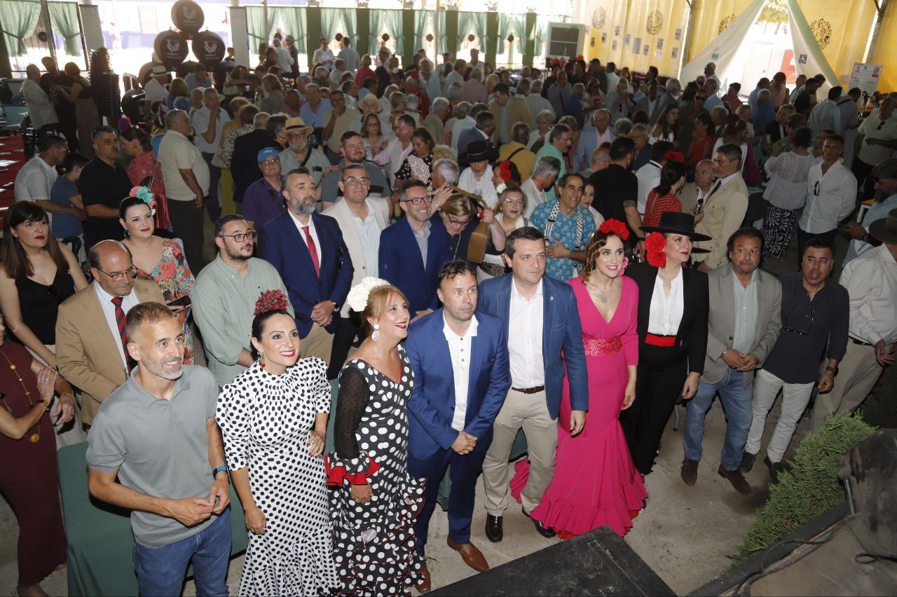 La recepción de la Federación de Peñas, en imágenes