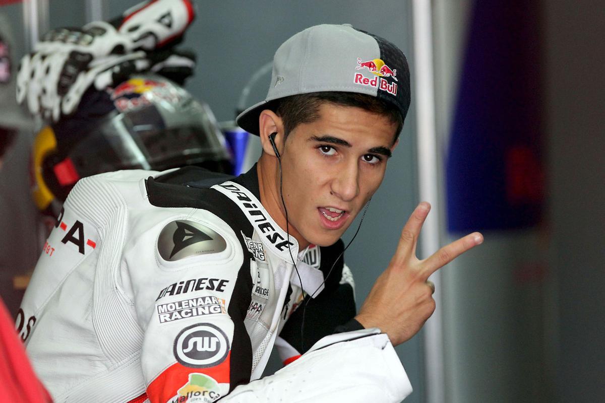 La trayectoria de Luis Salom, en imágenes