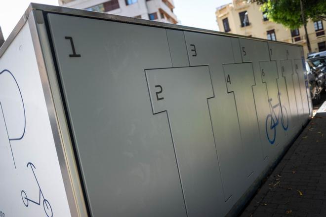Nuevos aparcamientos para bicis en Santa Cruz