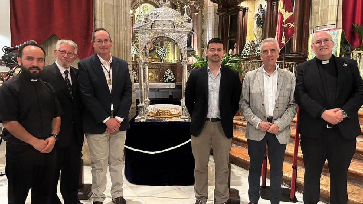 Presentación en San Mateo de los trabajos de recuperación patrimonial del templete del Corpus de Lucena.