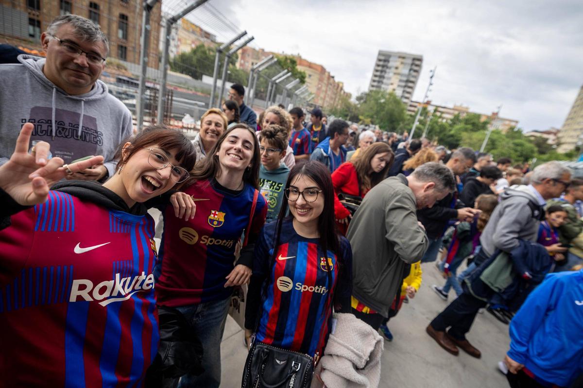 Así está el Camp Nou antes del decisivo partido del Barça femenino contra el Bayern